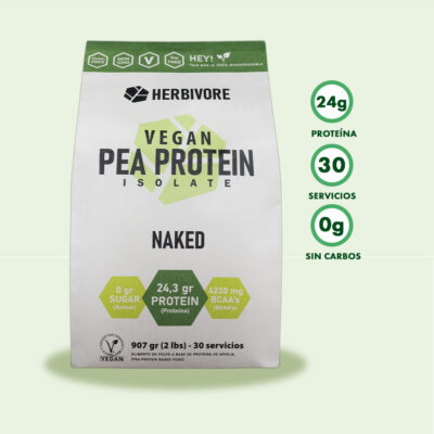 Proteína Vegana Herbivore 2lbs Natural