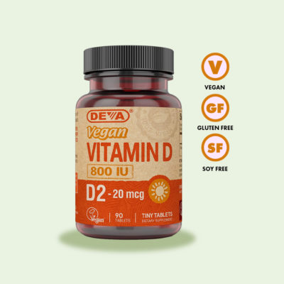 Vitamina D Vegana 800IU DEVA