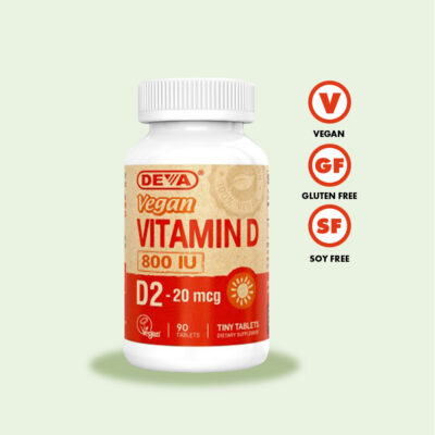 Vitamina D Vegana 800IU DEVA