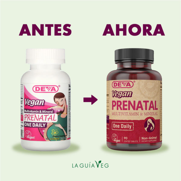 Multivitaminico Prenatal Vegano DEVA - La Guia Veg