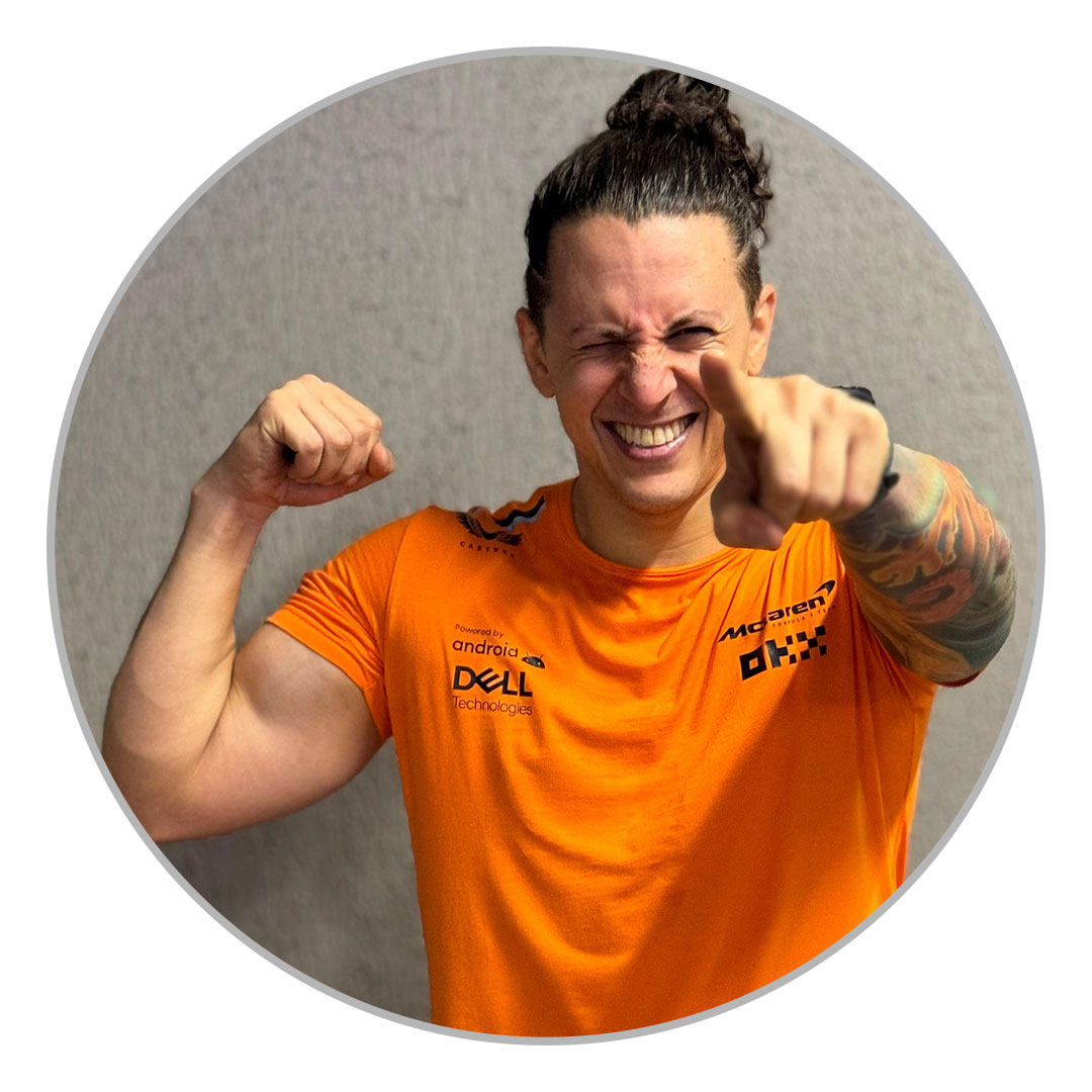 Entrenador Vegano Andy Morales