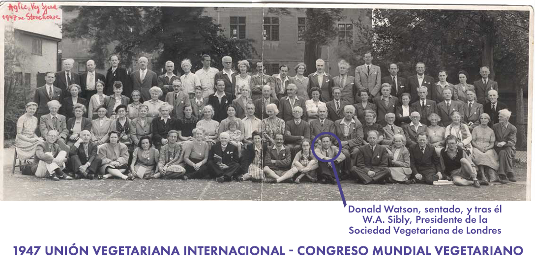 Congreso Mundial Vegetariano 1947 - Historia del Veganismo